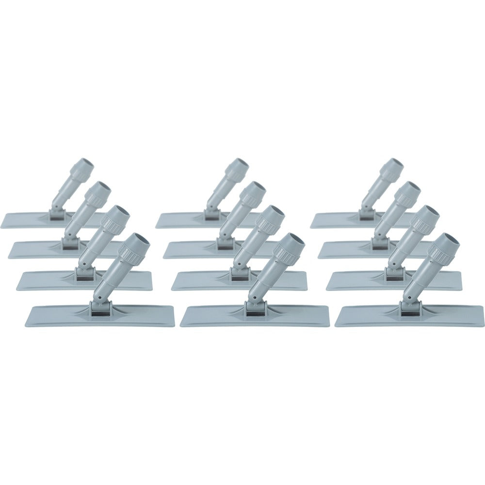 Image of Genuine Joe Cleaning Pad Holder, 4-1/2"x10", 12/CT, Gray