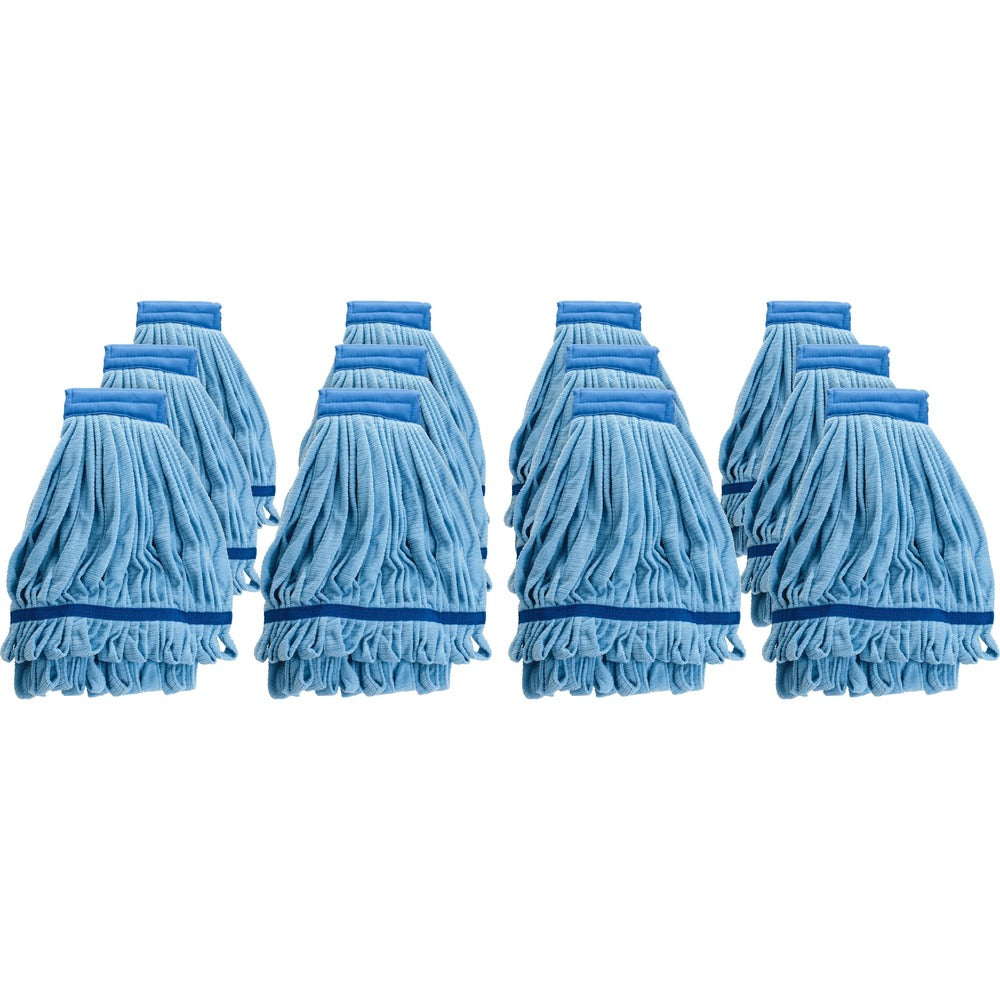 Image of Genuine Joe Mop Head Refill, Microfiber, Small, 12/CT
