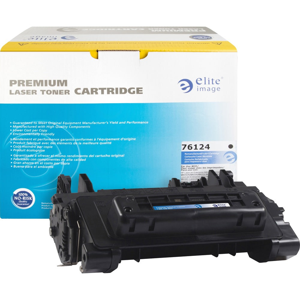 Image of Elite Image Reman Toner Cartridge, f/HP CF281A, 10500 Page Yield, Black