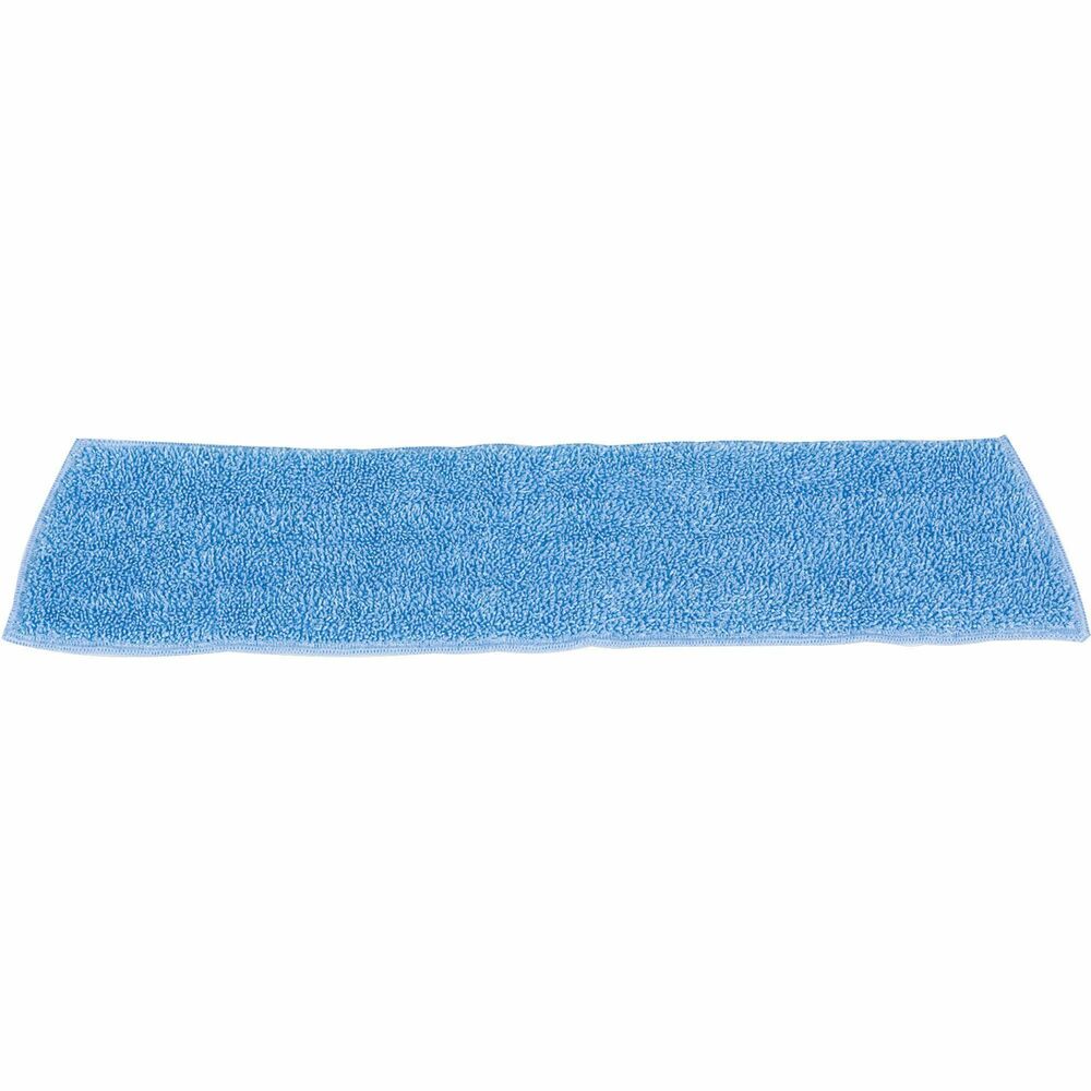 Image of Rubbermaid Commercial Products Microfiber Damp Mop, 18", 12/CT, Blue