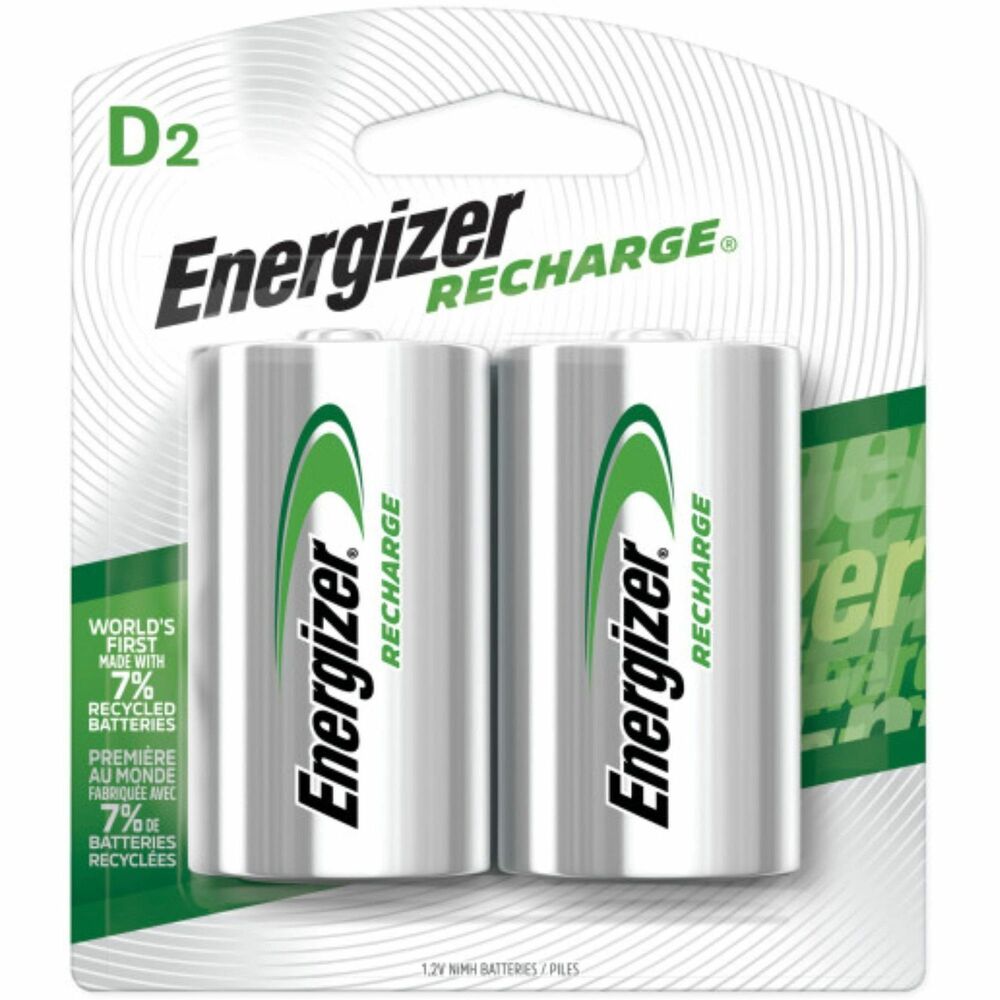 Image of Eveready Battery Co Inc NiMH Rechargeable Batteries, D Size, 48/CT, MI