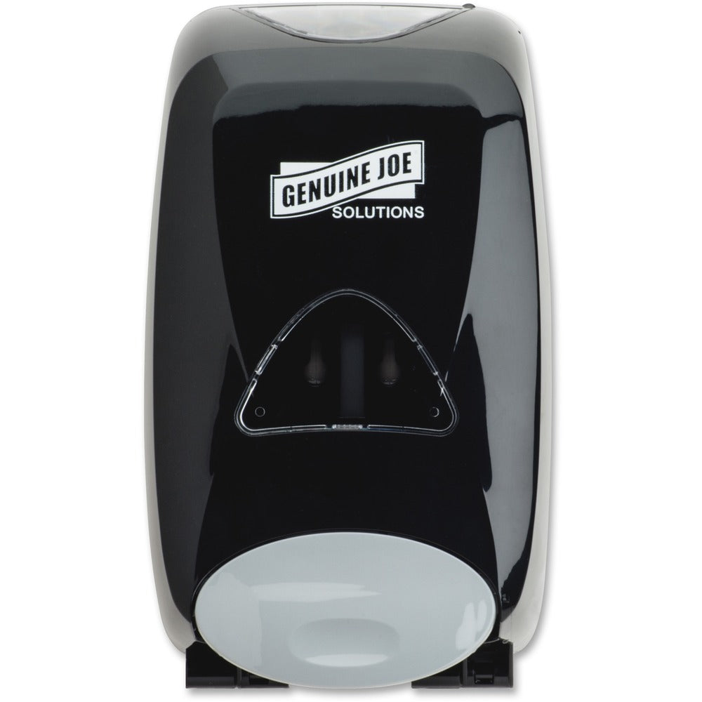 Image of Genuine Joe Dispenser, f/Liquid Soap, Manual, 1250 ml, Black