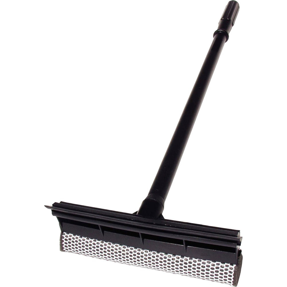 Image of Unger Squeegee, Plastic, Scrubber, 24" Handle, 20/CT, Black