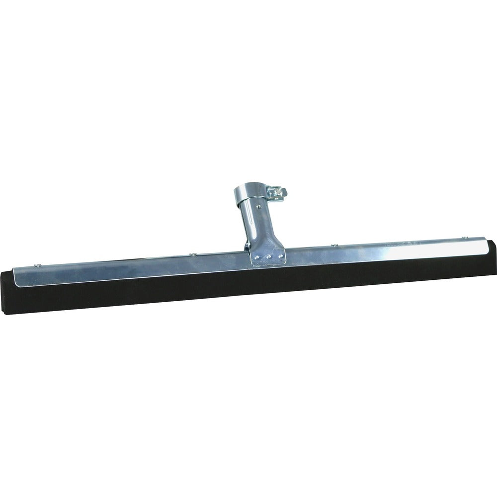 Image of Unger Squeegee Head, Rubber Blade, Disposable, 22"W, 10/CT, BK/SR