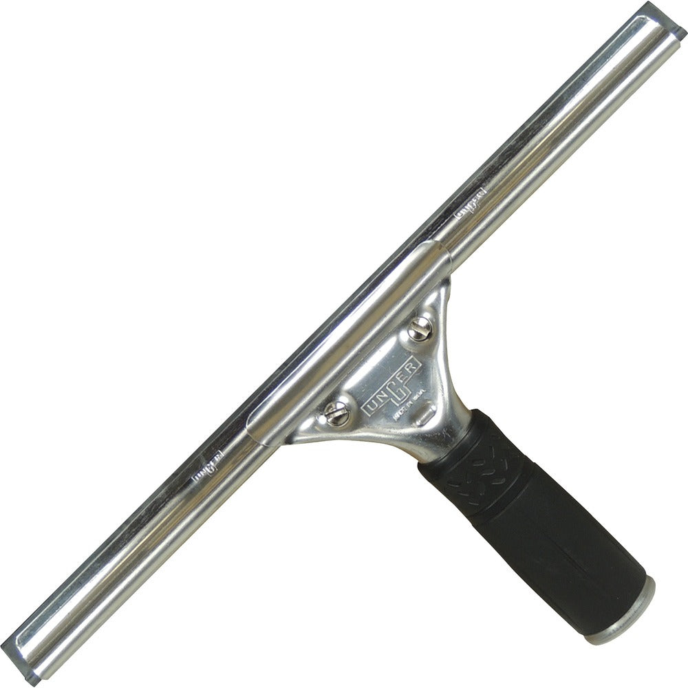 Image of Unger Pro Stainless Squeegee, 12", Lock Handle, 10/CT, BKSR