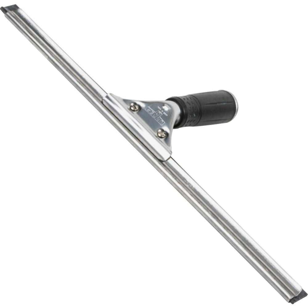 Image of Unger Squeegee, 16", Rubber Handle, Rubber Blade, 10/CT, STST