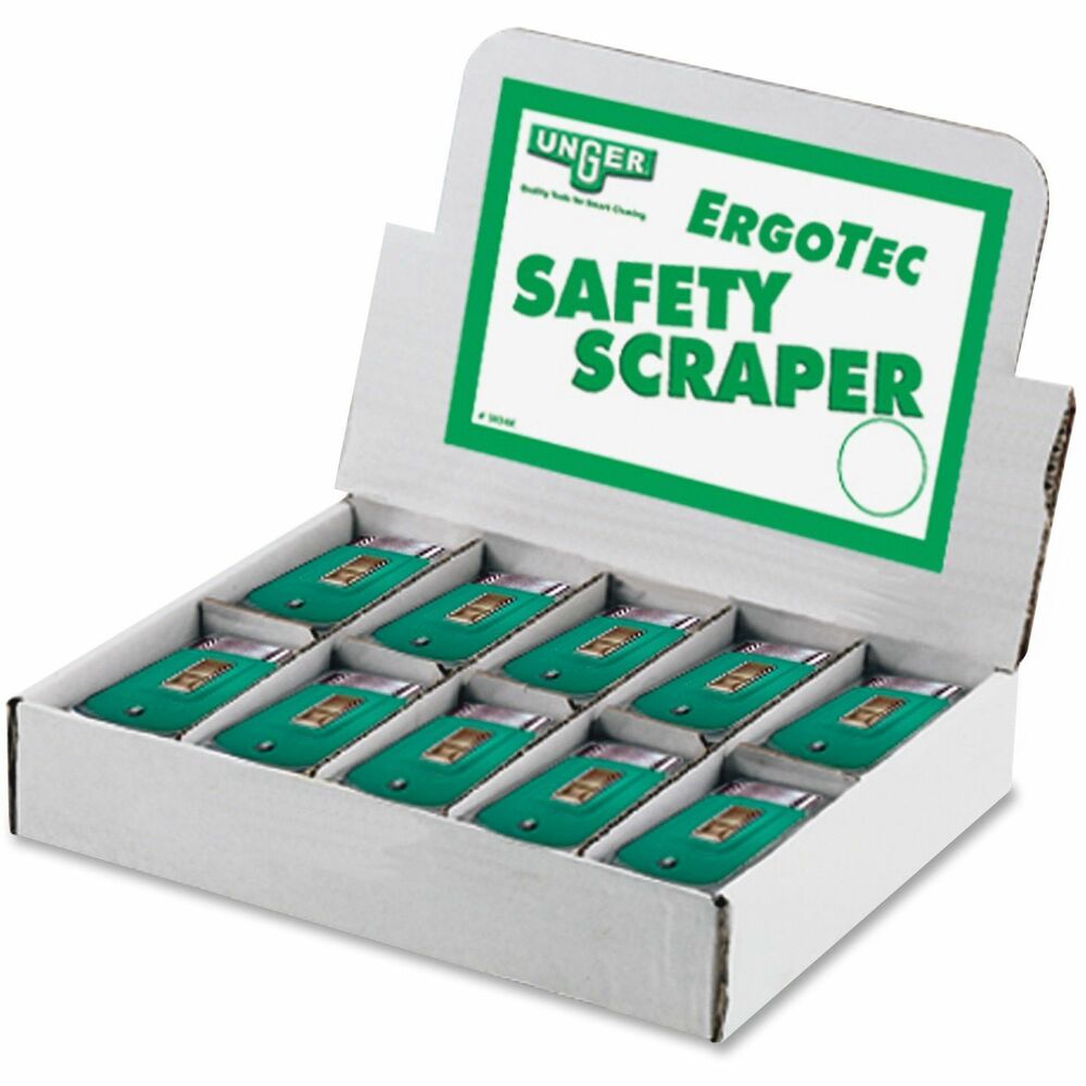 Image of Unger Stainless Steel Scraper, 1-1/2" Blade, 50/CT, GN