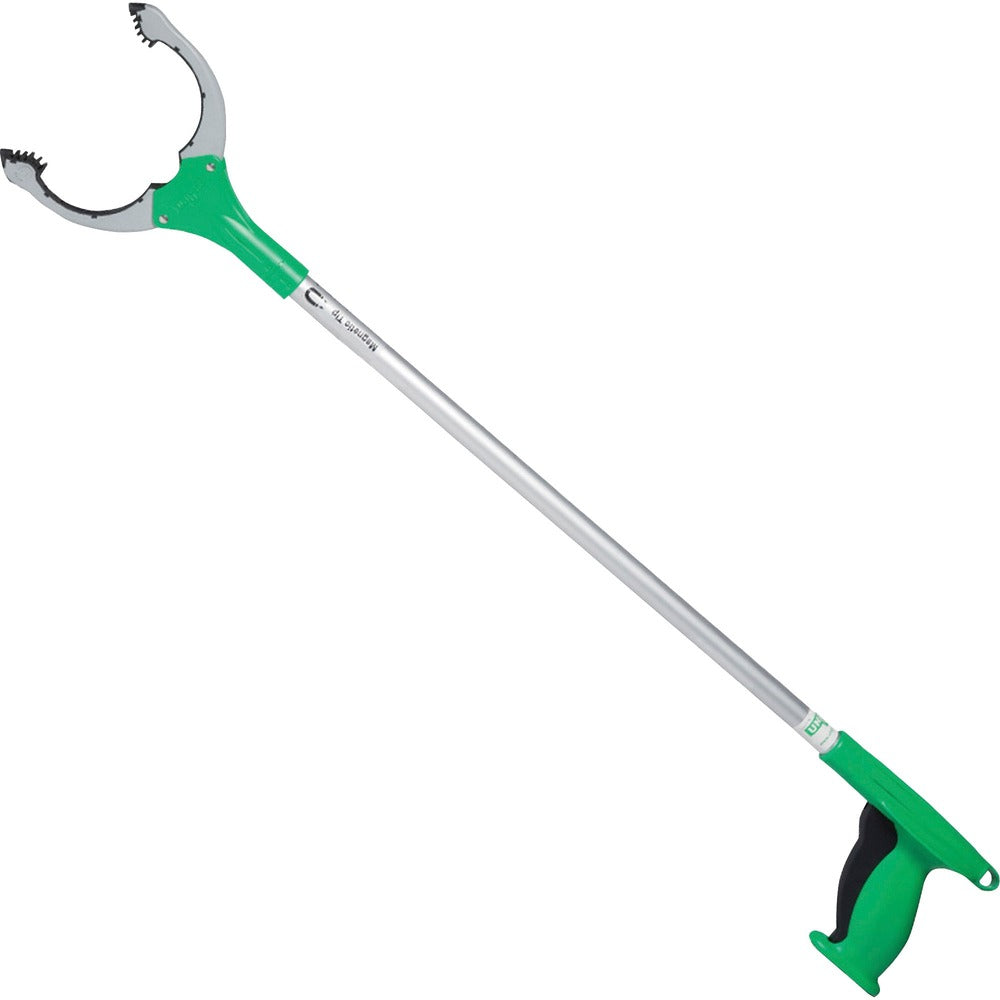 Image of Unger Trigger Grip, 36", Magnetic Tip, 5/CT, Green/Silver