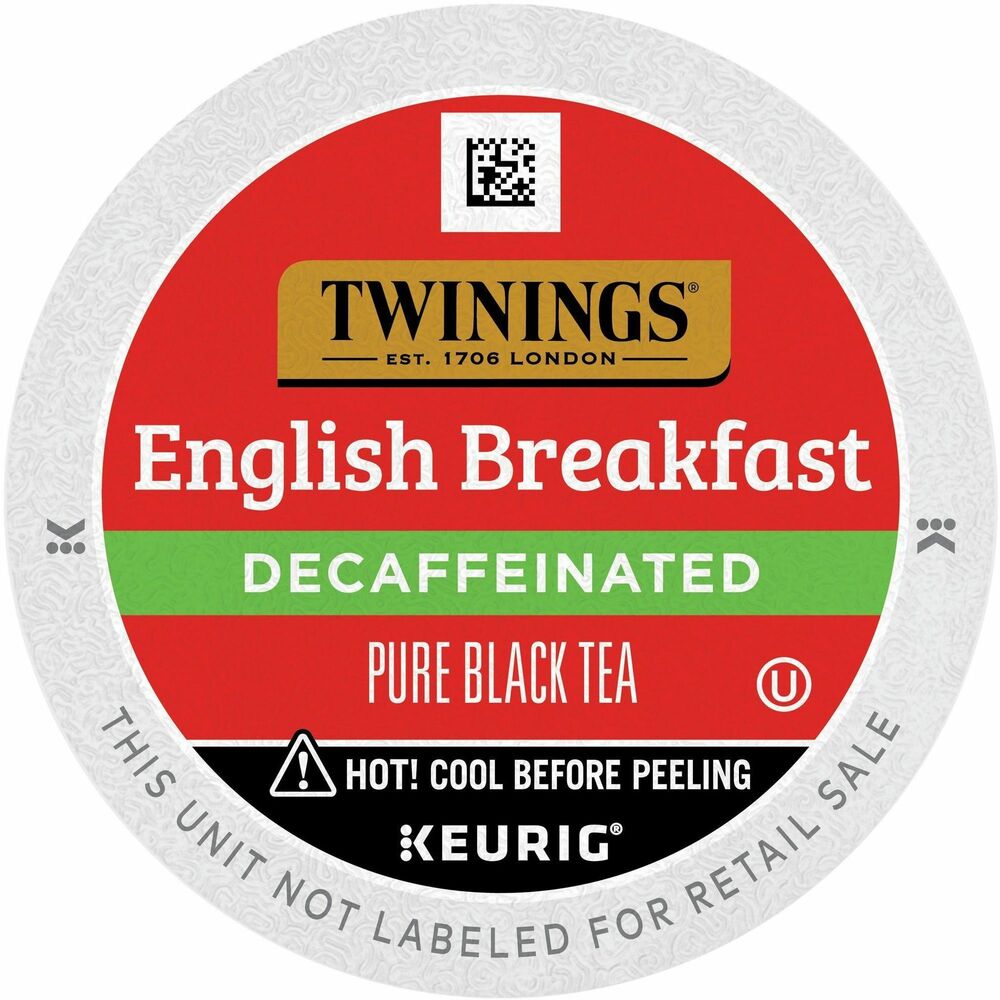 Image of Twinings Tea,Decaf,English Breakfast,Black,K-Cup,24/BX