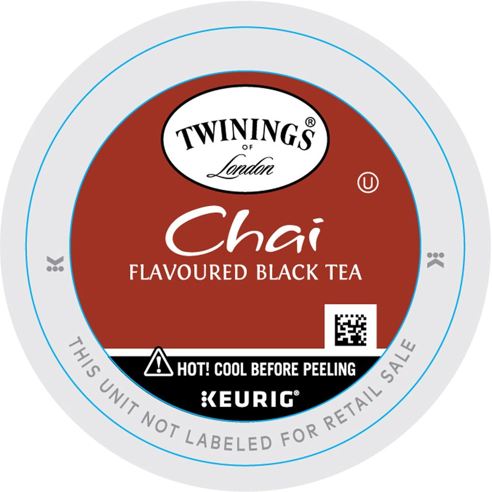 Image of Twinings Tea,Chai-Flavored,Black,K-Cup,24/BX