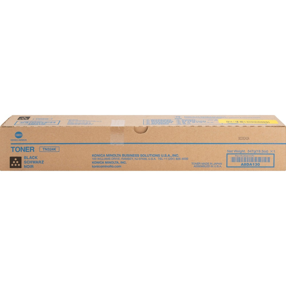 Image of Konica Minolta Toner Cartridge, Bizhub C258, 28000 Yield, BK