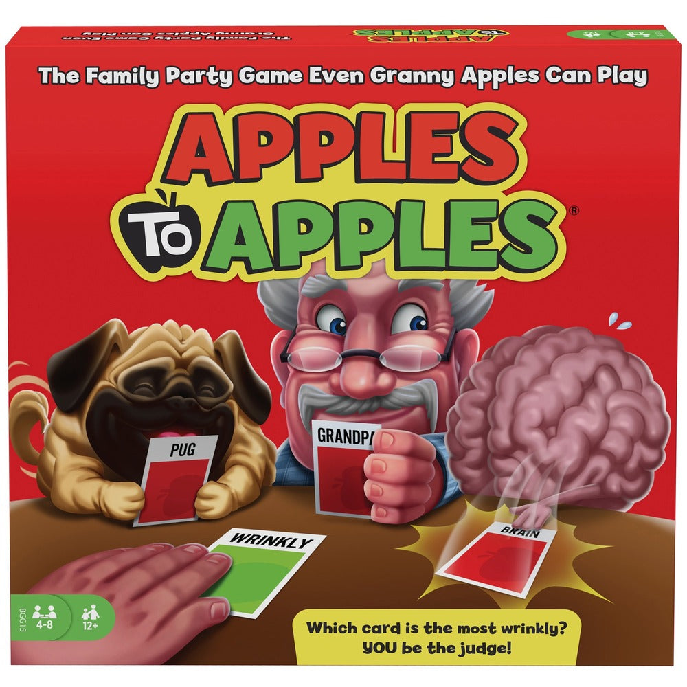 Image of Mattel, Inc. Card Game, Apples to Apples, 4-8 Players, Ages 12+, Multi