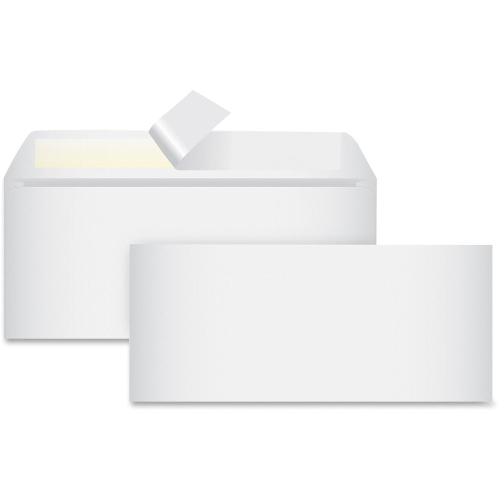Image of Business Source Peel-To-Seal Envelopes, No. 10, 100/BX, White