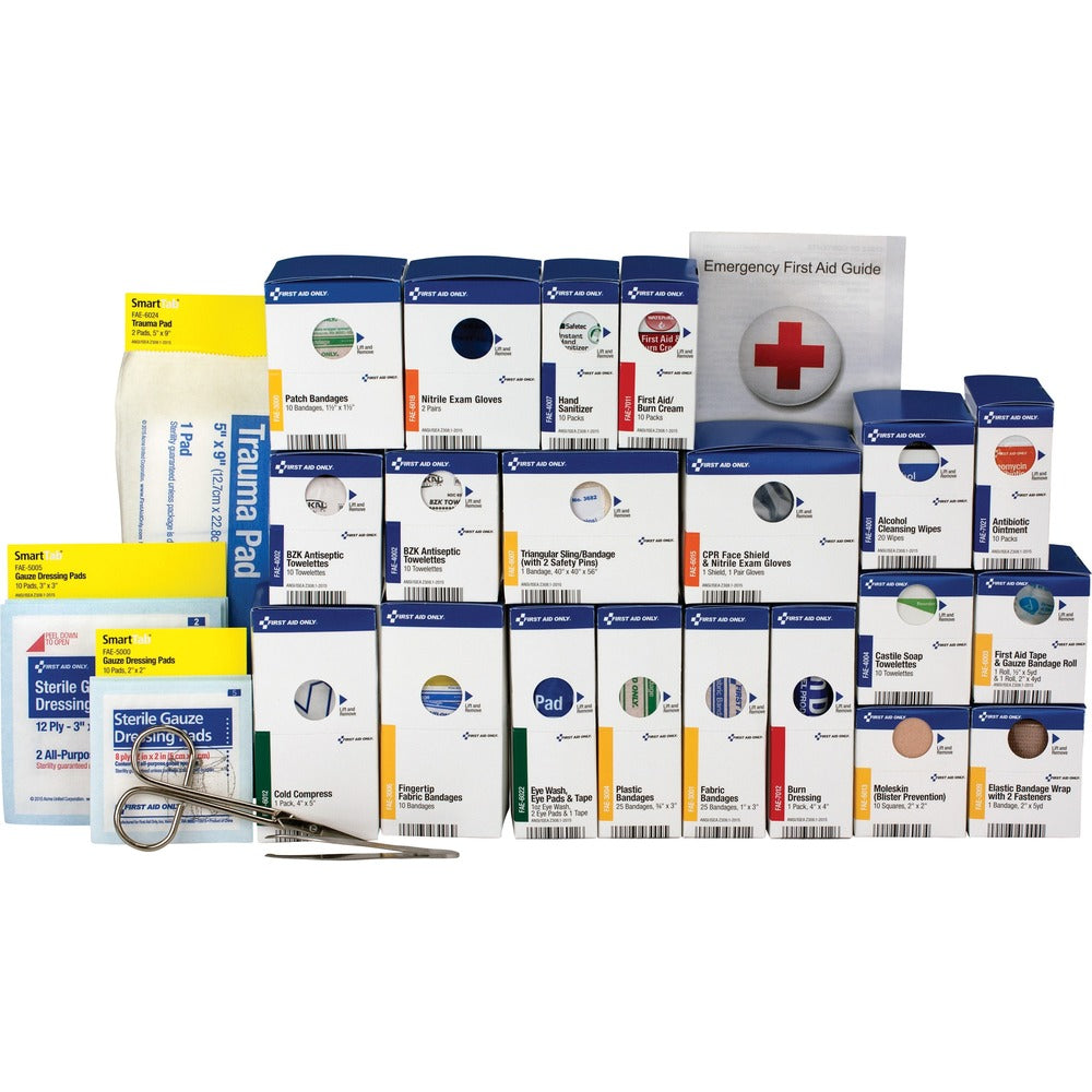 Image of First Aid Only, Inc First Aid Kit Refill, f/ Large SC Cabinet, 50P, 202-pc, BE