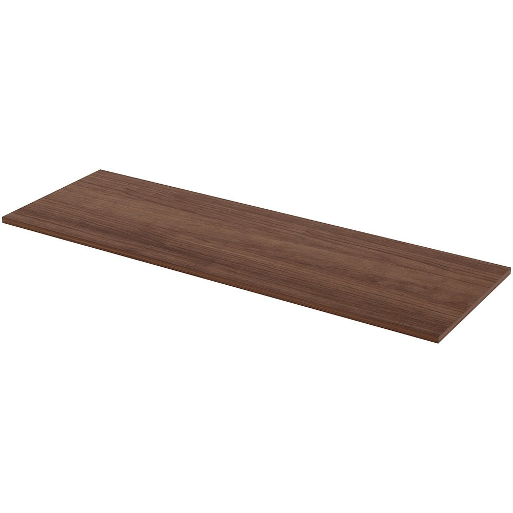 Image of Lorell Tabletop, Height-Adjustable, 24"x72"x1", Walnut