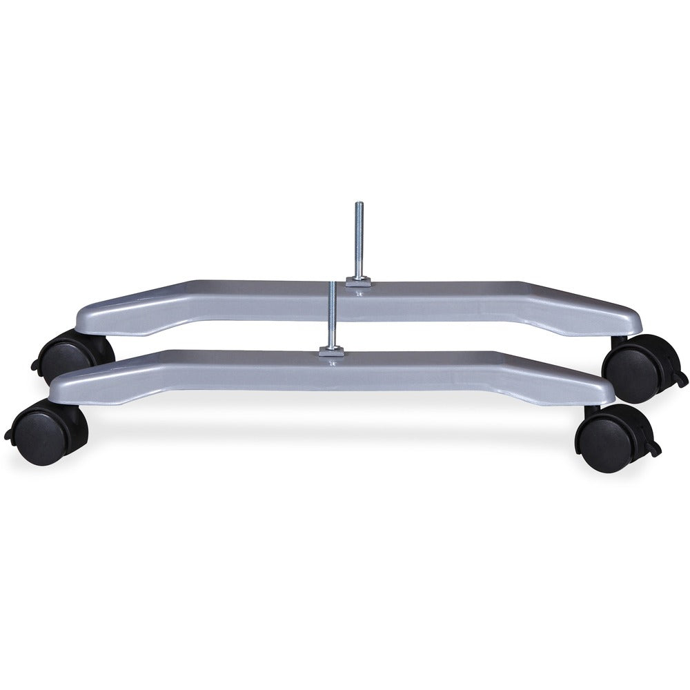 Image of Lorell Mobile T-Foot, 2-3/8"Wx20-1/8"Dx4-1/8"H, Silver