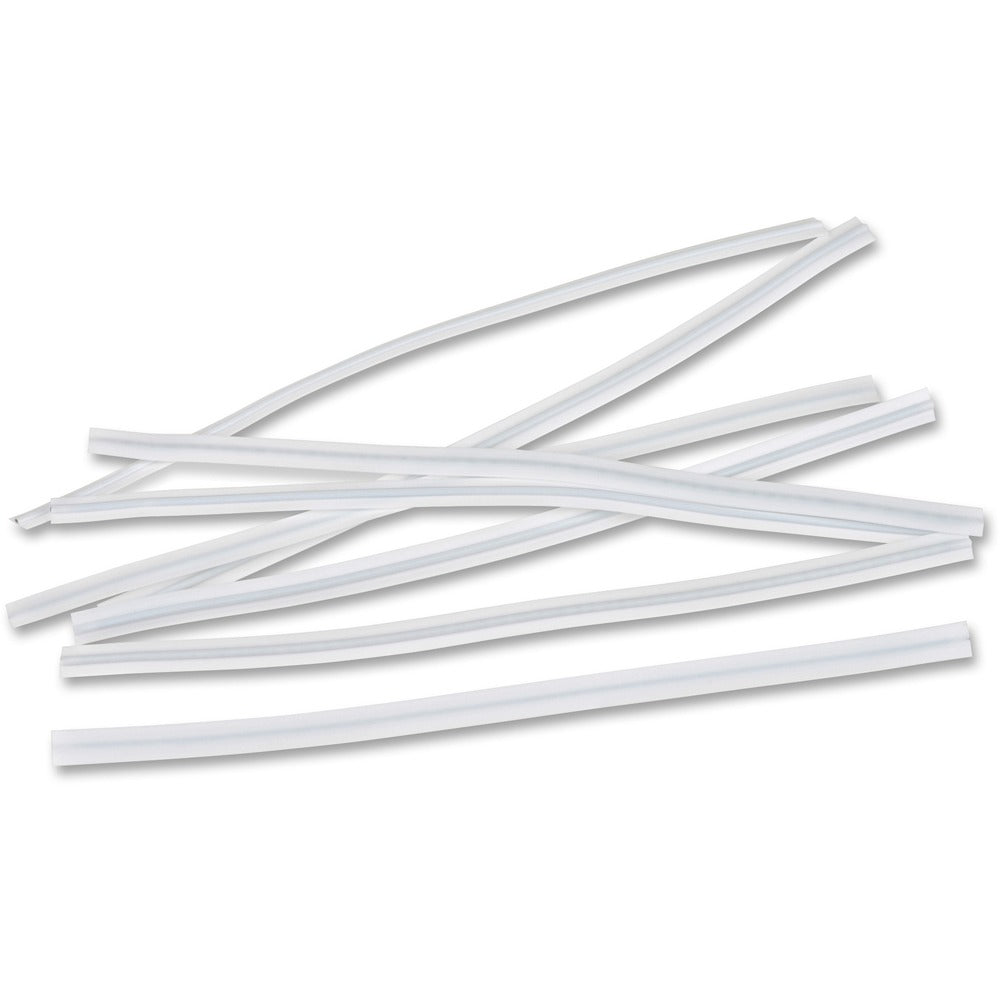 Image of Tatco Vinyl Twist Ties, Reusable, 6", 2000/PK, White