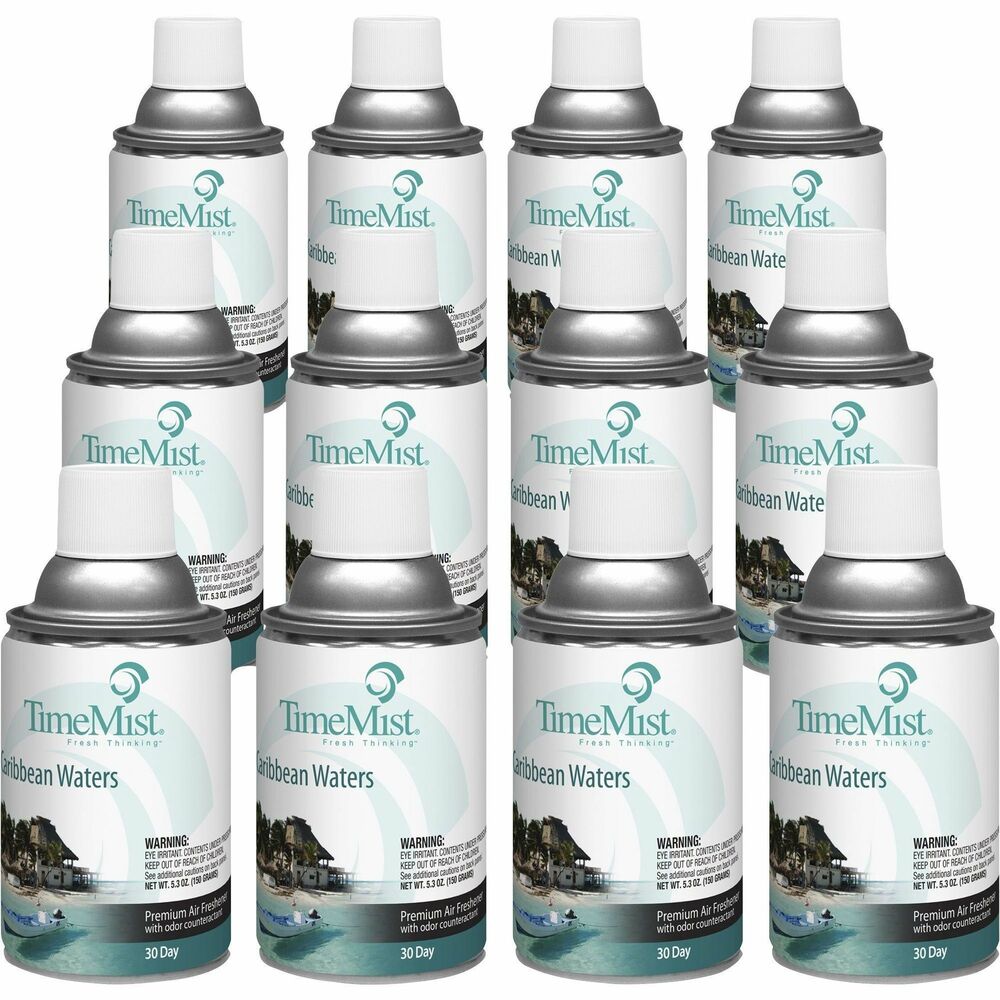Image of Amrep, Inc Fragrance Refill,f/Metered Disp,6.6oz,12/CT,Caribbean Waters