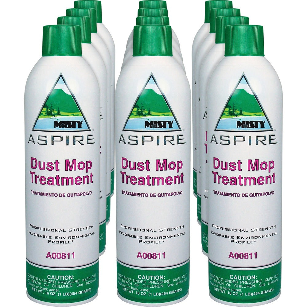 Image of Amrep,Inc. Dust Mop Treatment, Lemon/Citrus, 16oz., 12EA/CT, WE