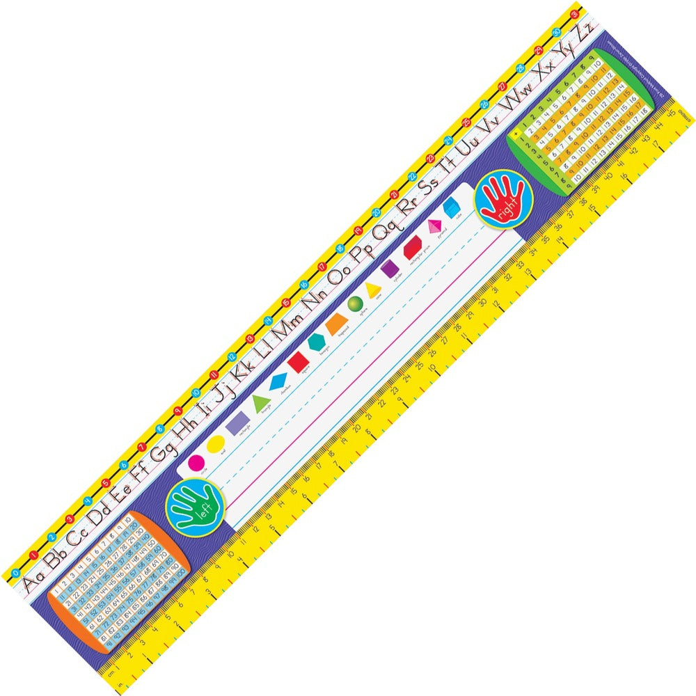 Image of Trend Enterprises Gr 2-3 Zaner-Bloser, Nameplates, 3-3/4"x18', 36/PK, MI