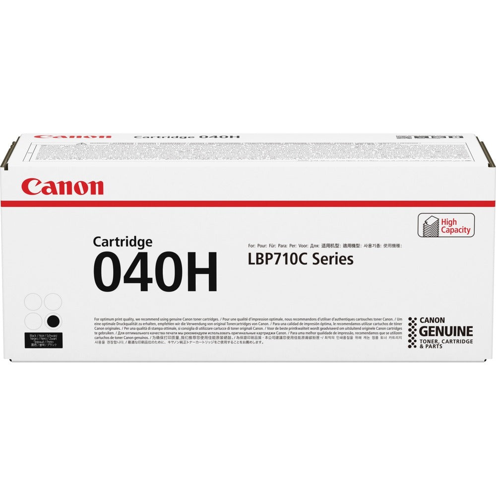 Image of Canon Toner Cartridge, f/ICLBP712, 12,500 Page Yield, Black