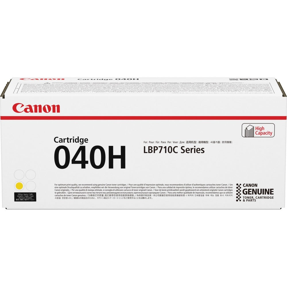 Image of Canon Toner Cartridge, f/ICLBP712, 10.000 Page Yield, Yellow