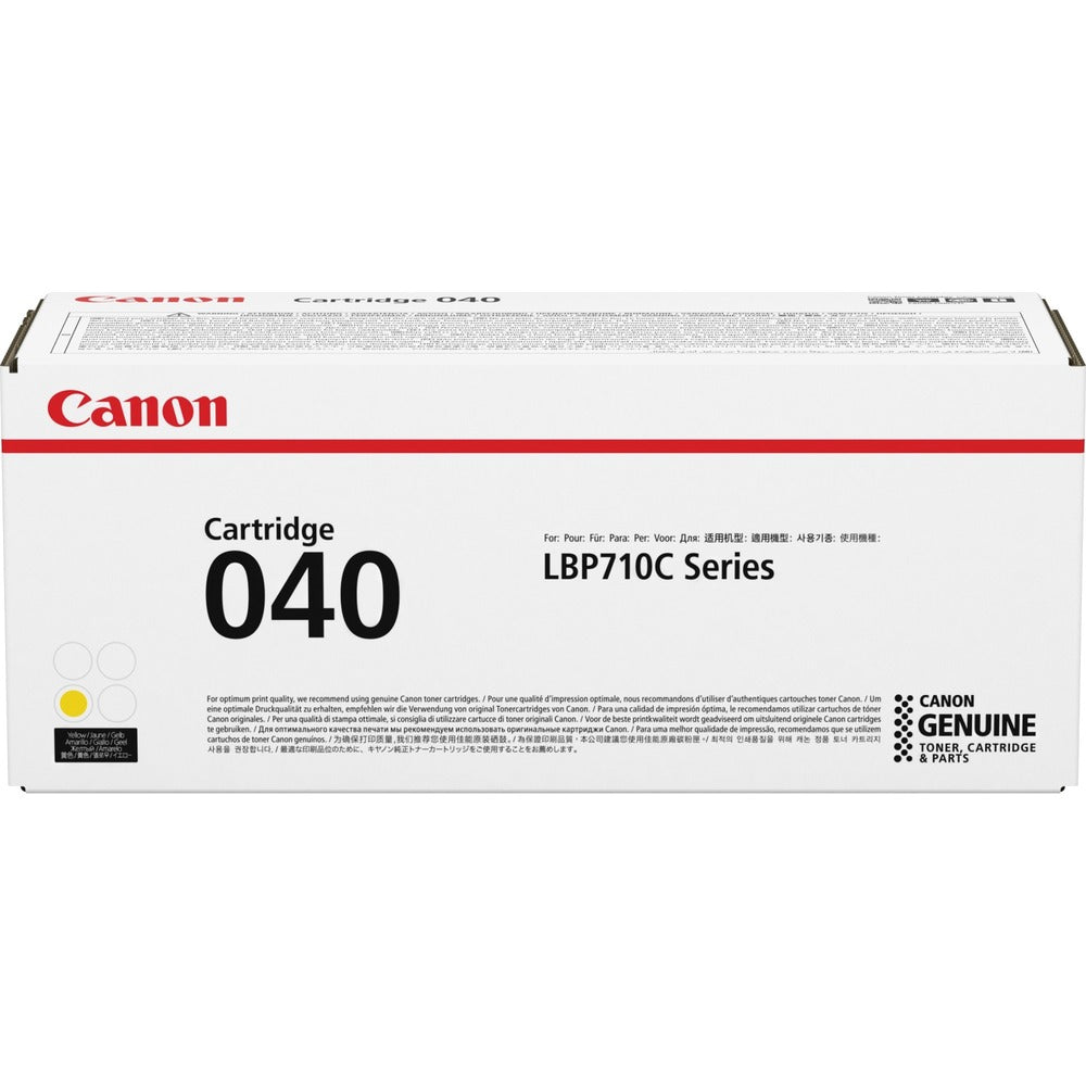 Image of Canon Toner Cartridge, f/ICLBP712, 5400 Page Yield, Yellow