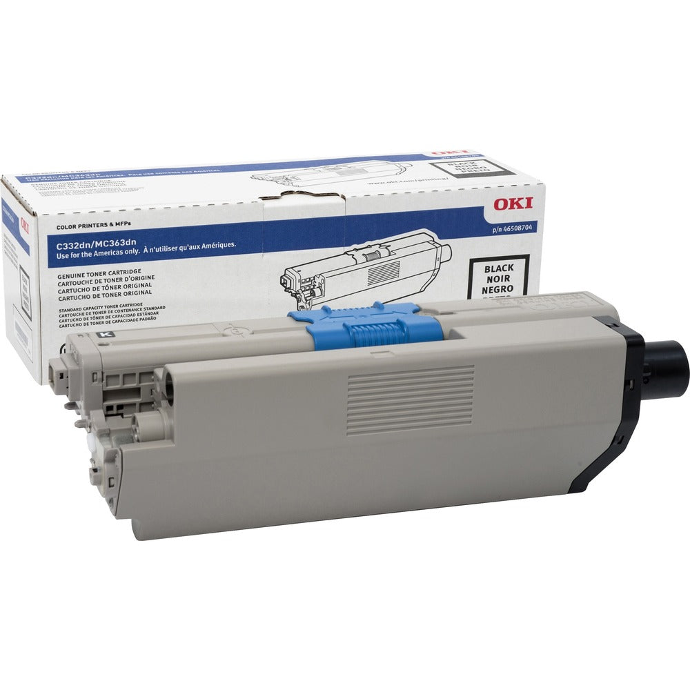 Image of OKI Toner Cartridge, f/C332/MC363, 3500 Page Yield, BK