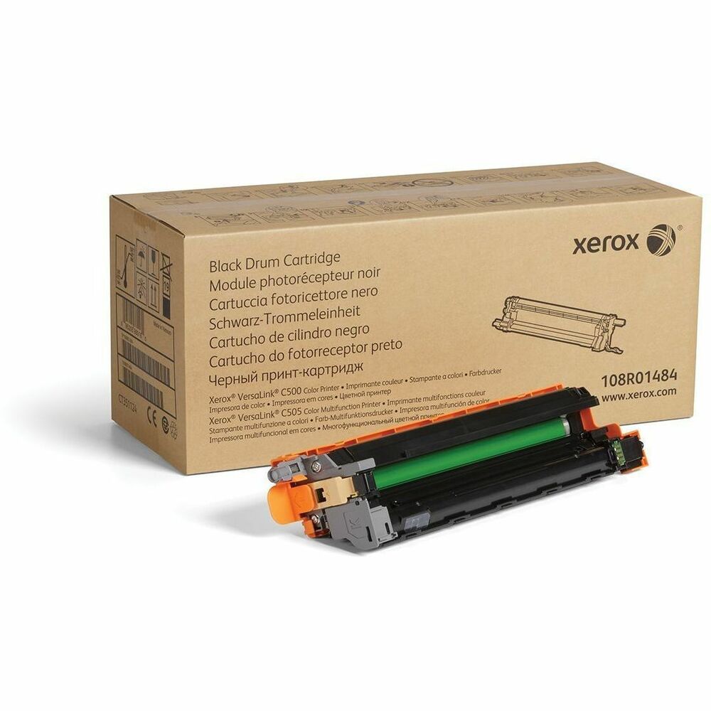 Image of Xerox Drum Cartridge, f/ C500/C505, 40,000 Page Yield, BK