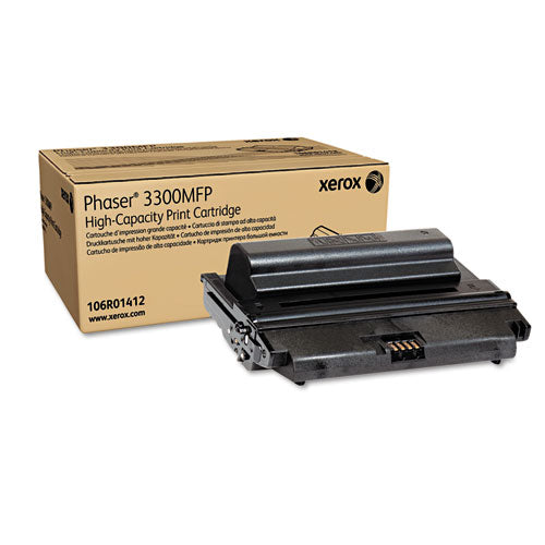 Image of Xerox® 106r01412 High-Yield Toner, 8,000 Page-Yield, Black