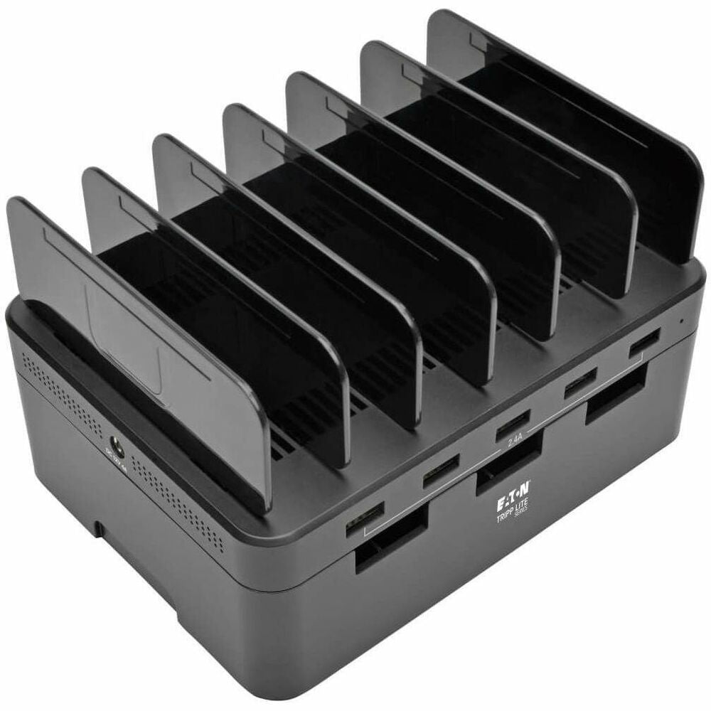 Image of Tripp Lite USB Charging Station, 5-Port, 4-9/10"Wx2-3/5"Dx6-3/5"H, BK