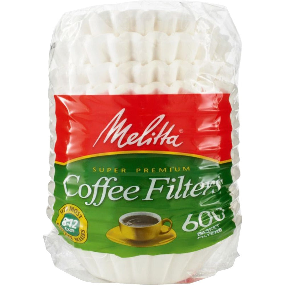 Image of Melitta Coffee Filters, Super Premium, 600/PK, White