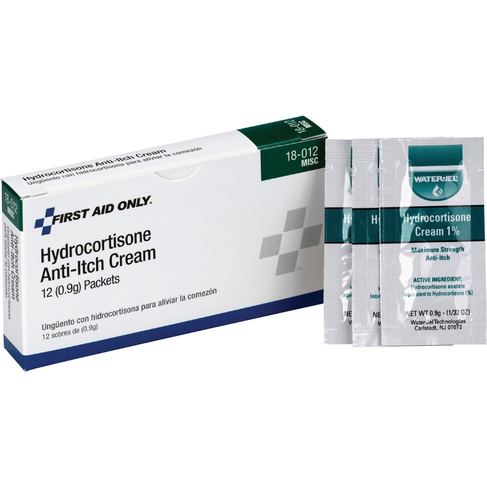 Image of First Aid Only, Inc Hydrocortisone Cream, 12/BX, White