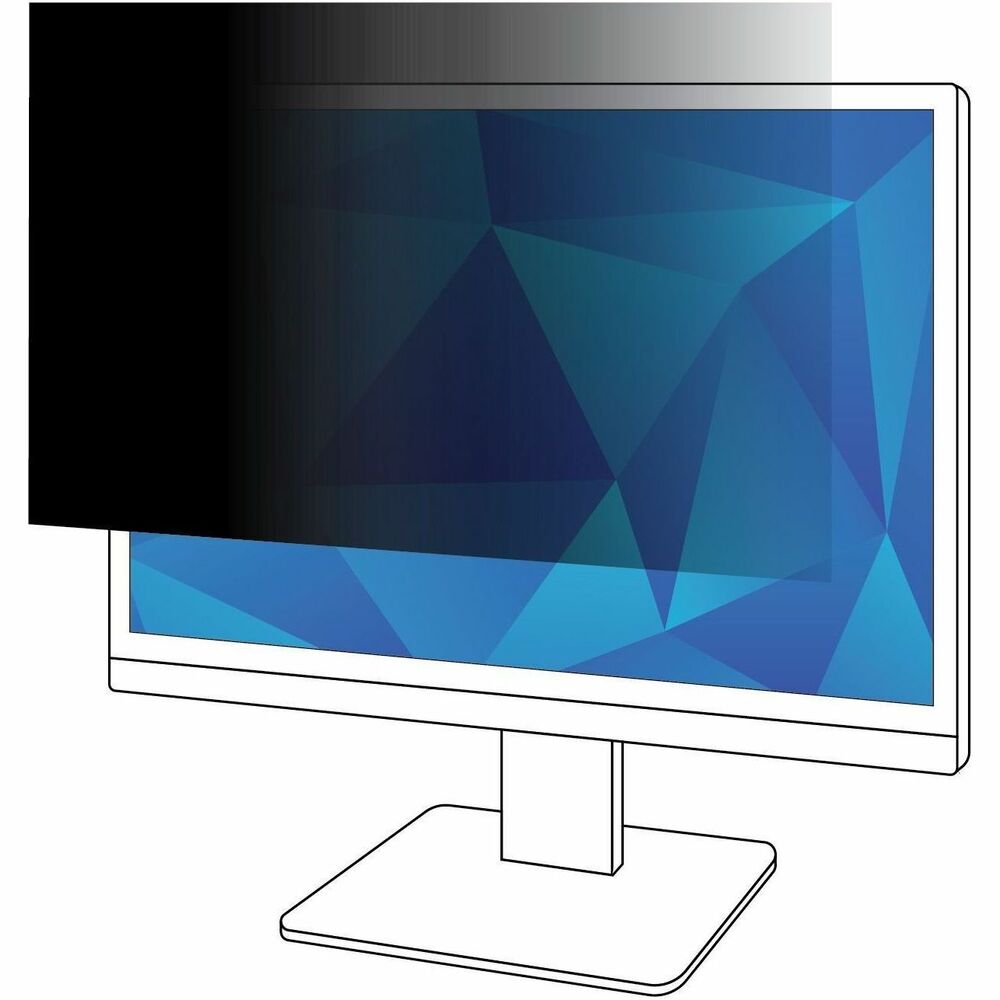 Image of 3M Privacy Filter, For Widescreen, 27", BK