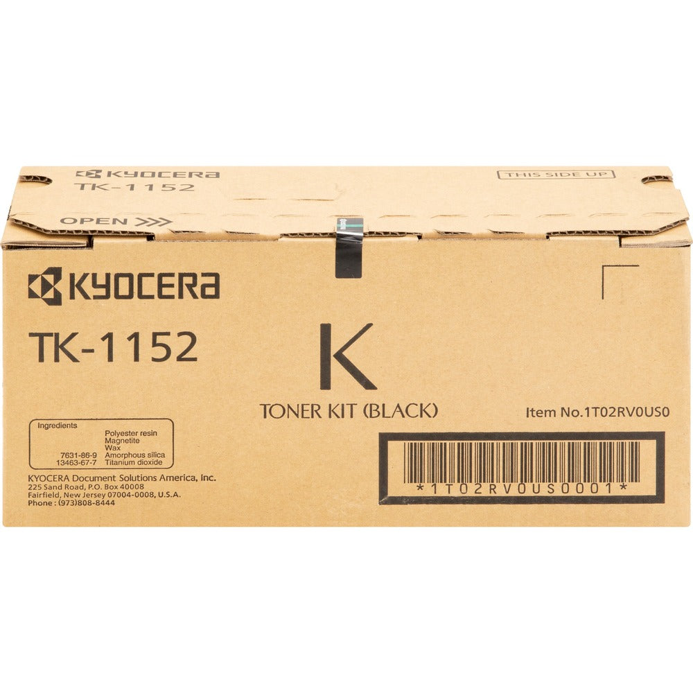 Image of Kyocera Toner Cartridge, f/ Ecosys M2635dw, 3000 Page Yield, BK