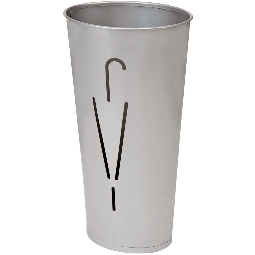 Image of Alba, Inc Umbrella Stands,Metal,10-Capacity,9.25"Dia x 23.6"H,GY