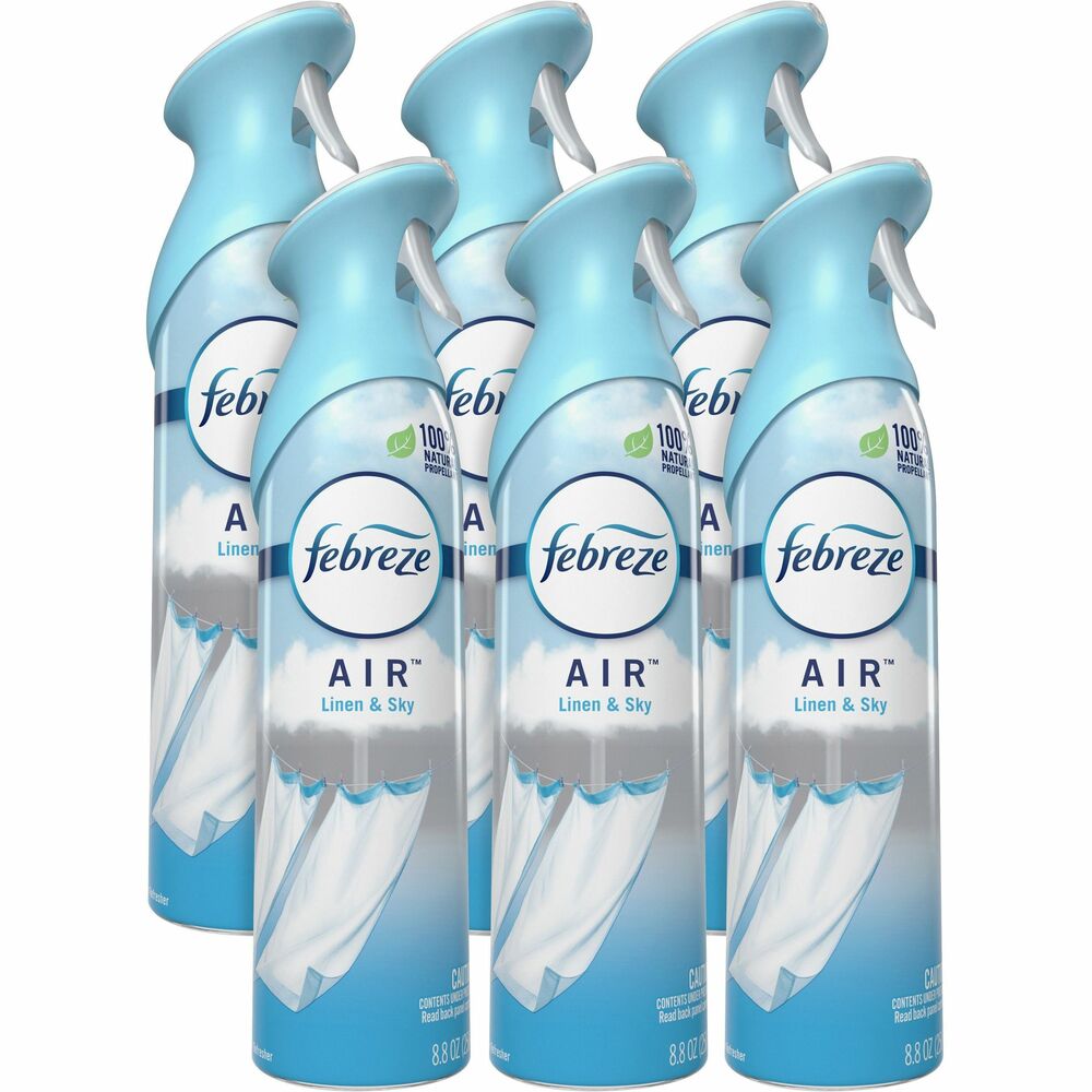 Image of Procter & Gamble Commercial Air Refresher, Linen and Sky Scent, 8.8 oz, 6/CT, Multi