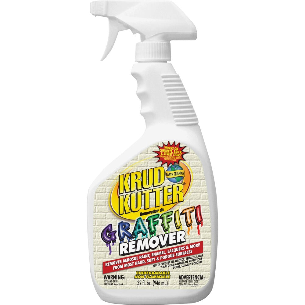 Image of Rust-Oleum Graffiti Remover, Water-Based, Multi-surface, 32 fl. oz, MI