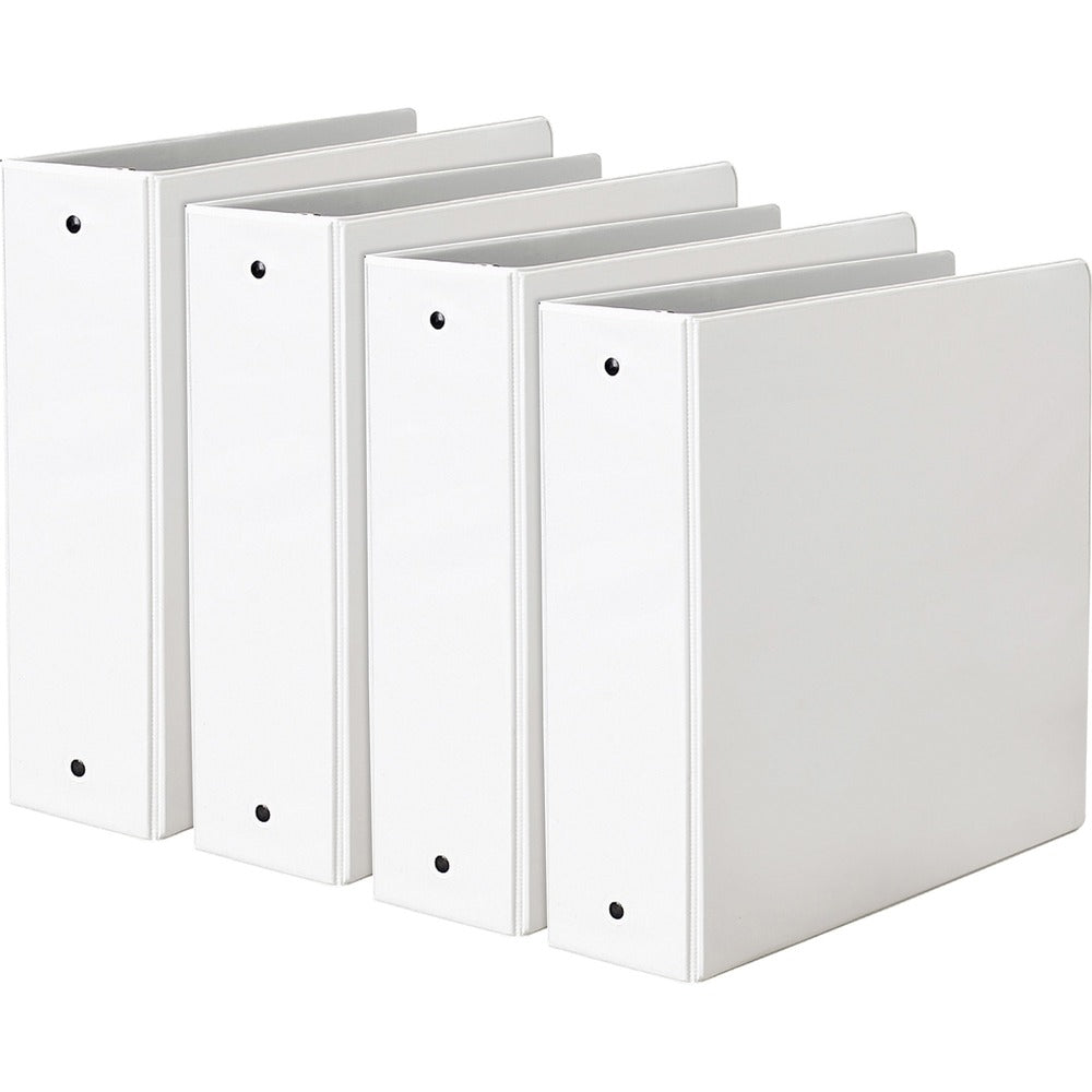 Image of Avery Economy View Binders,Round Ring,3" Cap,11"x8-1/2",4/BD,WE