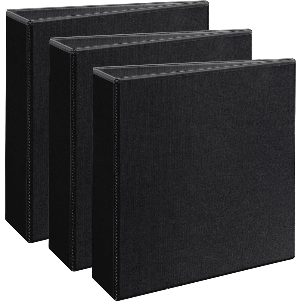 Image of Avery View Binder, 3" Capacity, 11"x8-1/2", 3/BD, BK