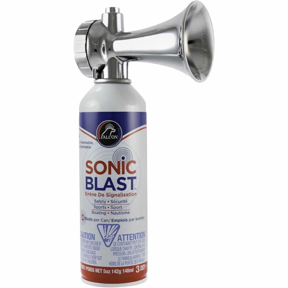 Image of Falcon Signal Horn, Metal Horn, 5-3/4"Wx2-1/4"Lx12-1/4"H, AST