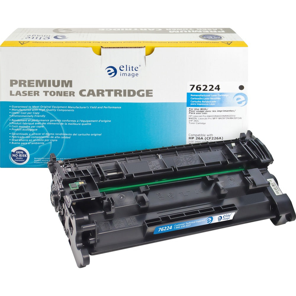 Image of Elite Image Toner Cartridge, f/HP LaserJet M420dne, 3100 Pg Yield, Black