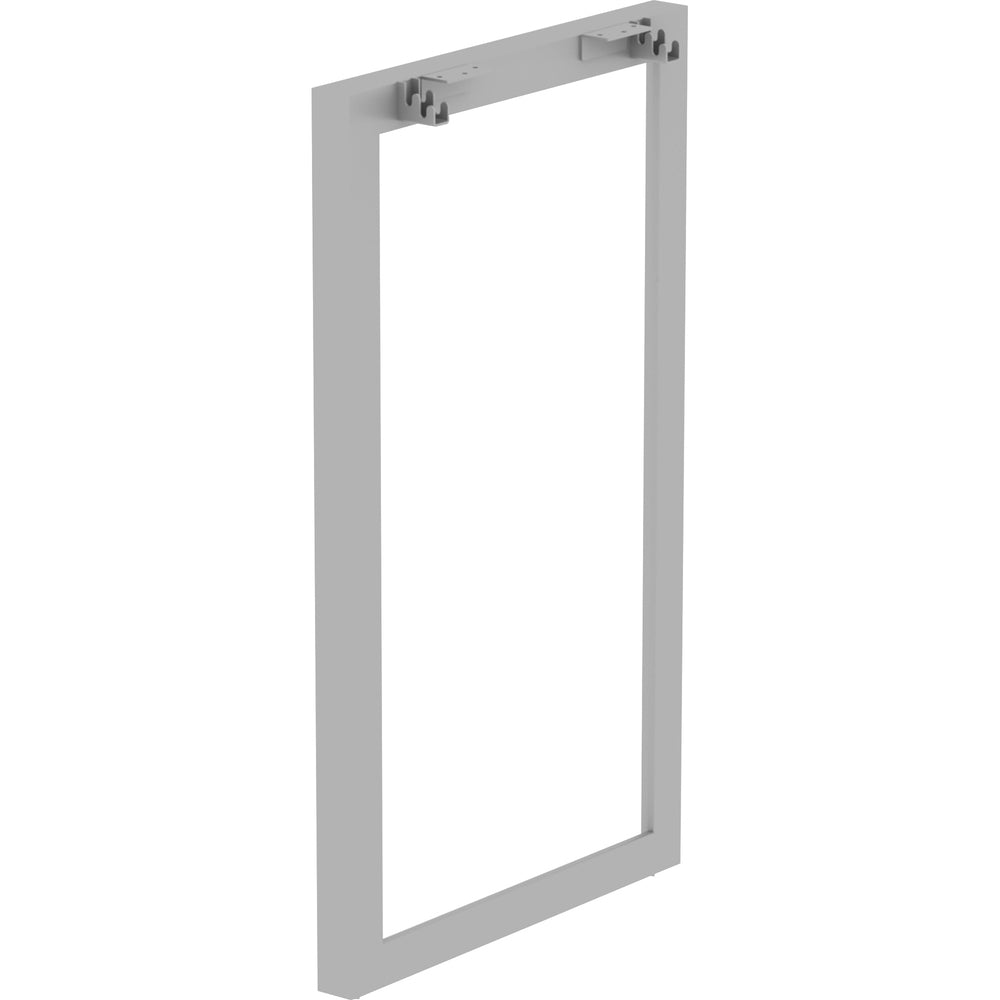 Image of Lorell Side Leg Frame, f/Standing Height, 23-1/4"x40-3/8", Silver