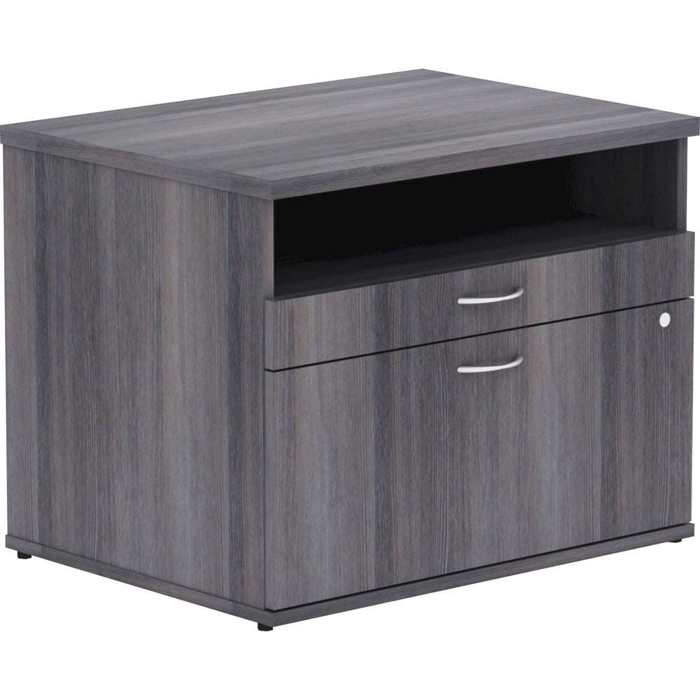 Image of Lorell File Cabinet Credenza, Open Shelf, 29-1/2"x22"x23-1/8", CCL