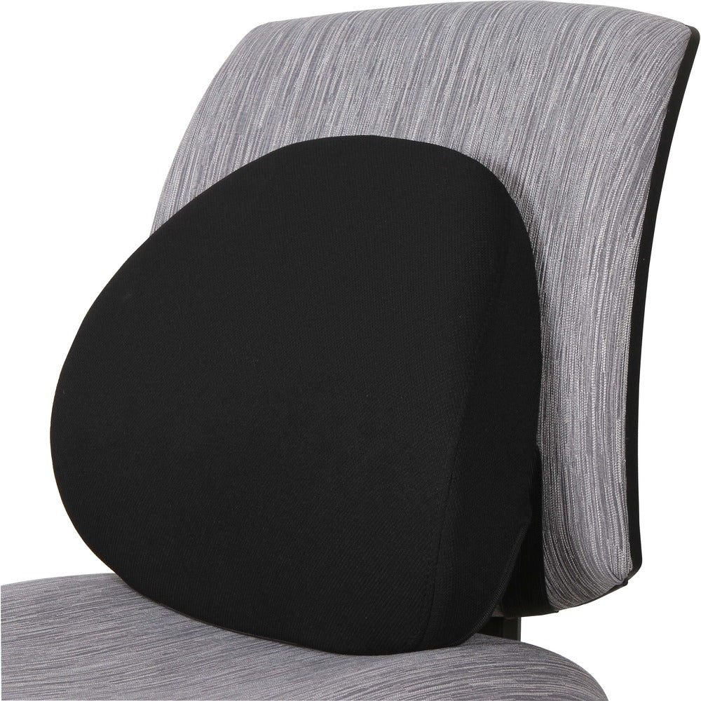 Image of Lorell Lumbar Back Support, Foam, 15"x4-1/2"x13-1/8", Black