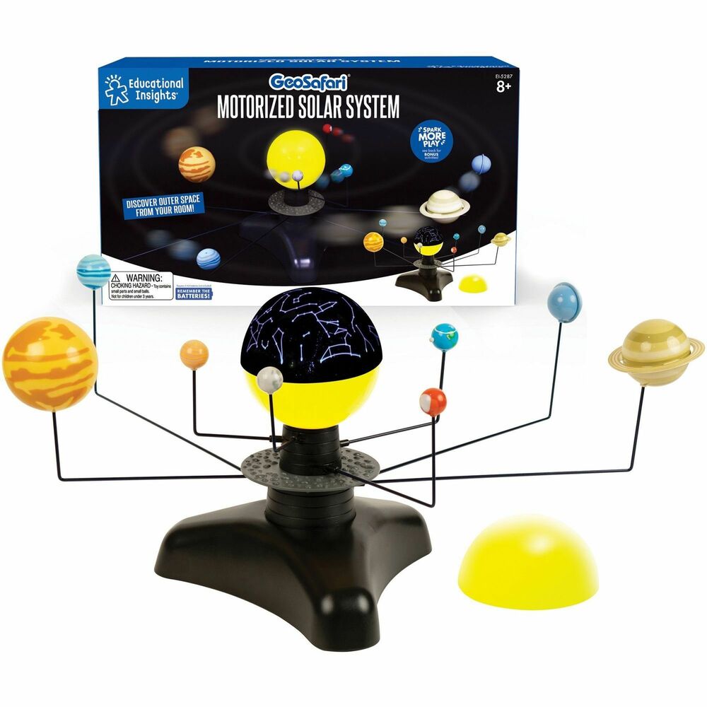 Image of Educational Insights Inc Motorized Solar System, 14-1/2"Wx8-1/4"Lx10"H, Multi