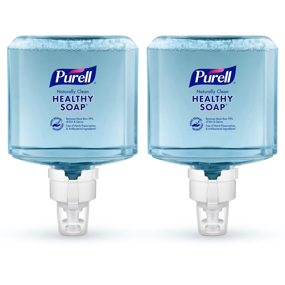Image of Gojo Soap Refills, Foam, f/ES8 Dispenser, 1200ml, 2/CT, Blue