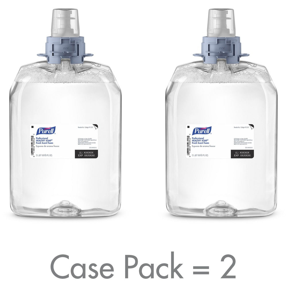 Image of Gojo Soap Refills,Foam,Prof,f/FMX-20 Dispenser,2000ml,2/CT,CL