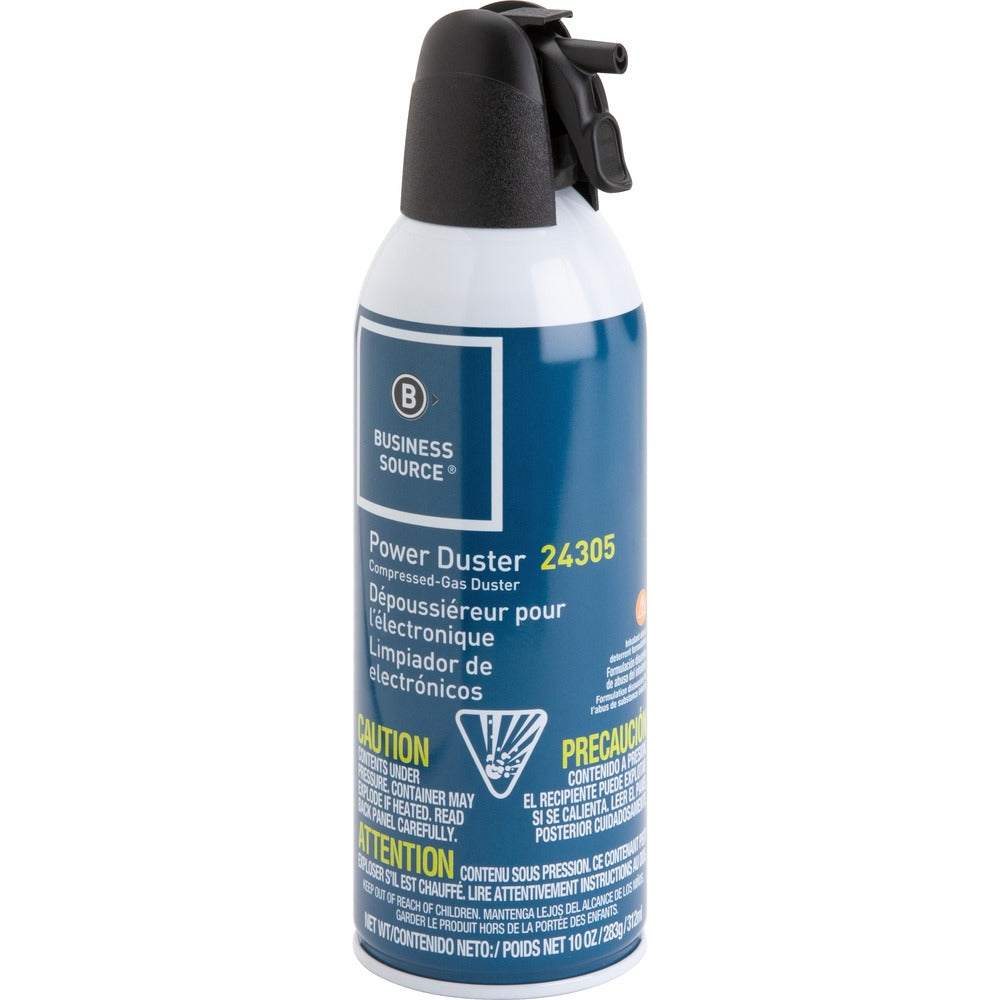 Image of Business Source Air Duster Cleaner, Moisture-free/Ozone Safe, 10 oz