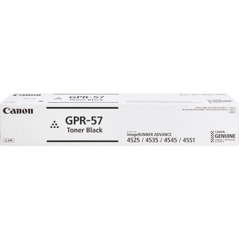 Image of Canon Toner Cartridge, GPR-57, iRunner Adv 4525i, 42100 Yield, BK